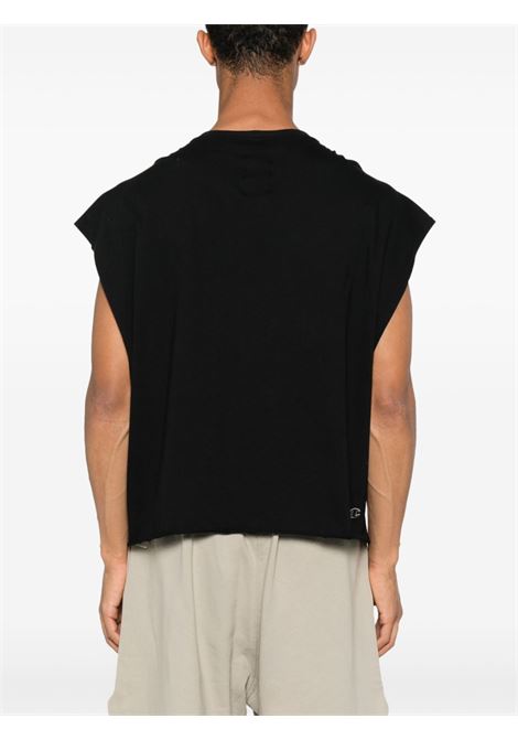 micro tatlin t shirt man black RICK OWENS X CHAMPION | CM01E1668 CHJG09